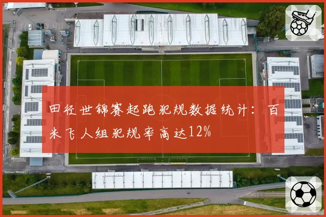 田径世锦赛起跑犯规数据统计:百米飞人组犯规率高达12%