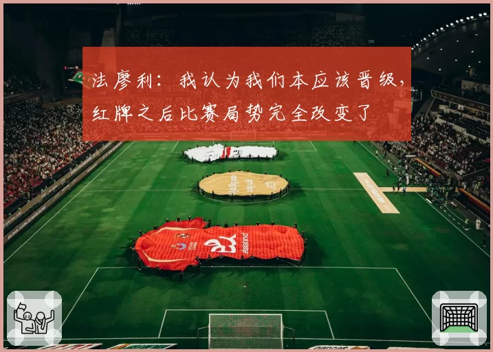 法廖利：我认为我们本应该晋级，红牌之后比赛局势完全改变了